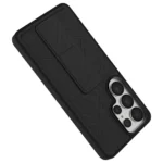 Levelo Morphix Cuero Grip Stand Case for S26 Ultra