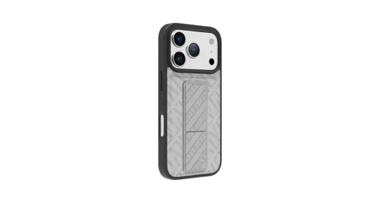 Levelo Morphix Cuero Gripstand Case for iPhone 17 Pro/Pro Max
