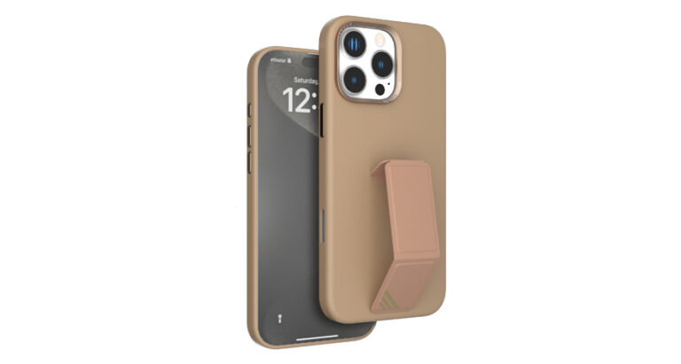 Levelo Morphix Silicone Case With Leather Grip for iPhone 16 Pro Max / Pro