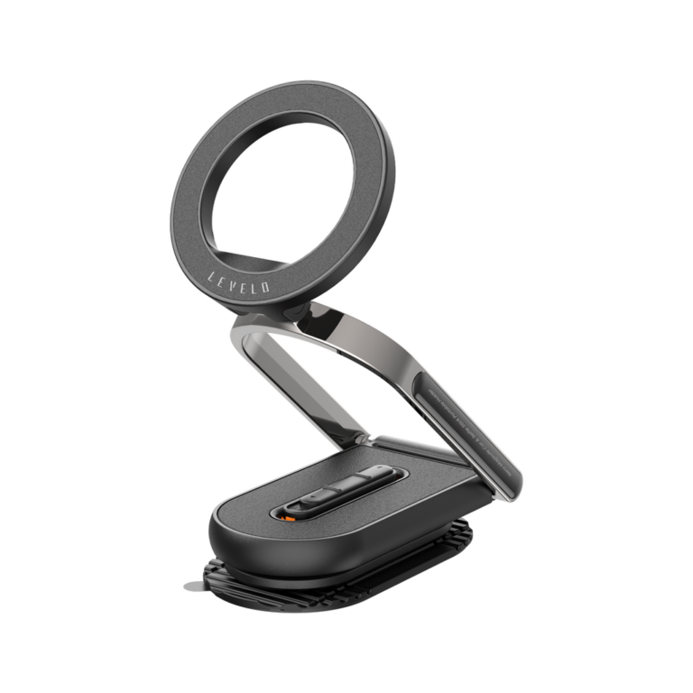 Levelo Nero MagSafe Car Holder & Selfie Stick