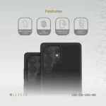 Levelo OX Carbon Case for Samsung S25 Ultra