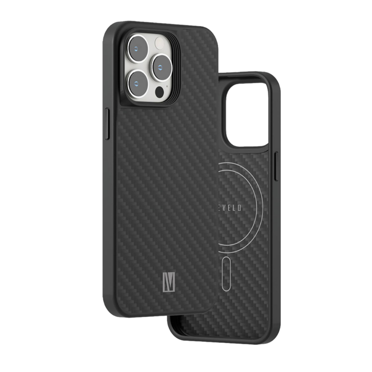 Levelo OX MagSafe Genuine Carbon Fiber Case For iPhone 14 Pro / Pro Max