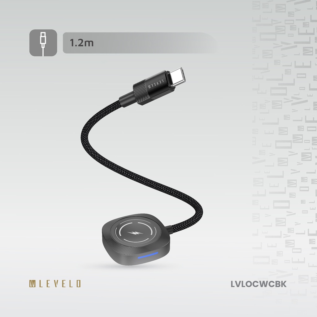 Levelo Otto Type-C Apple Watch Wireless Charger Cable 6 Levelo Otto Type-C Apple Watch Wireless Charger Cable