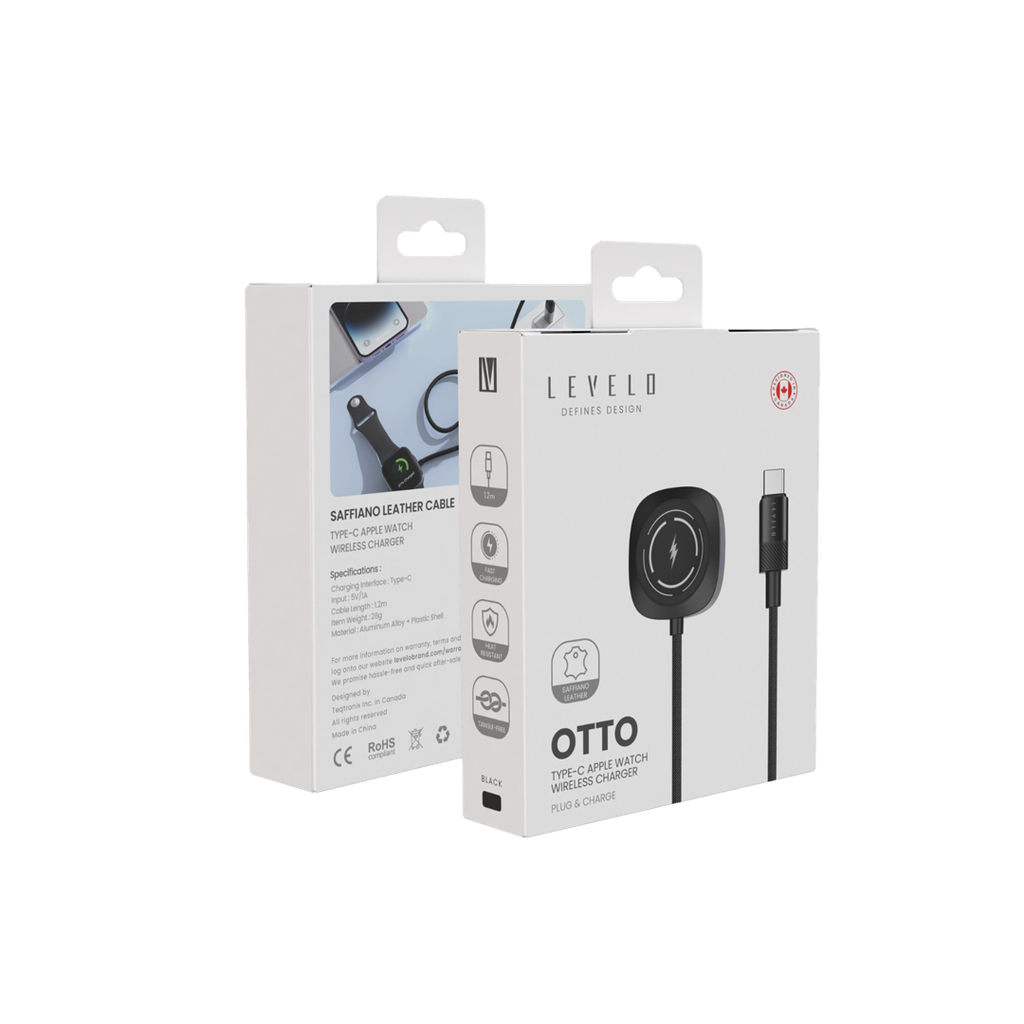 Levelo Otto Type-C Apple Watch Wireless Charger Cable 3 Levelo Otto Type-C Apple Watch Wireless Charger Cable