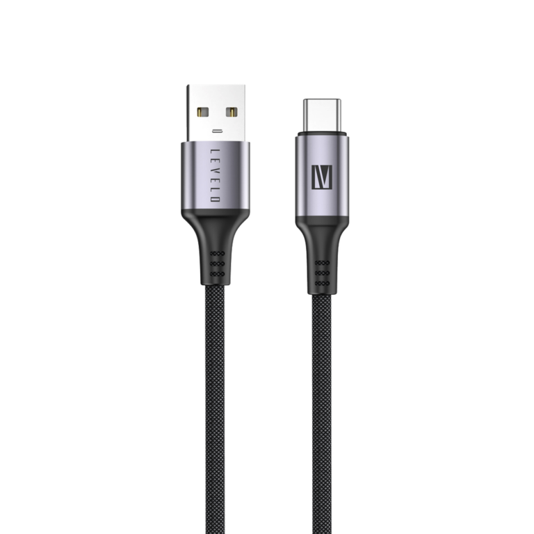 Levelo Otto USB A to C 18W Leather Cable