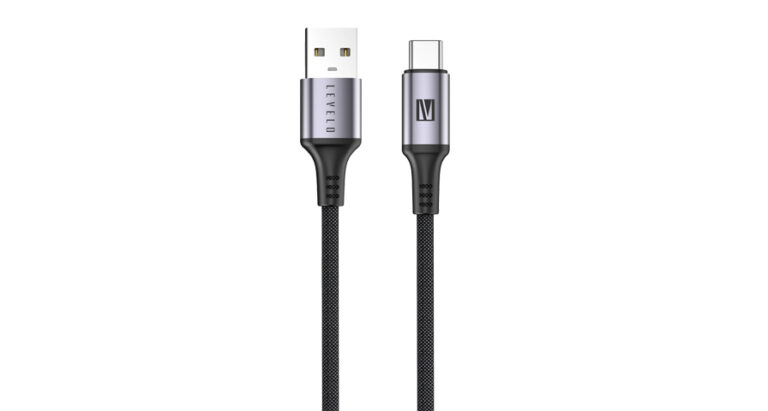 Levelo Otto USB A to C 18W Leather Cable