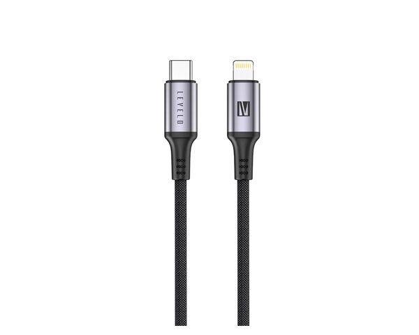 Levelo Otto USB C to Lightning 30W Leather Cable