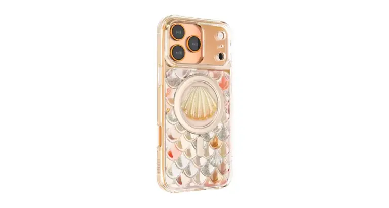 Levelo Pearl 3D Ocean Case for iPhone 17 Pro/Pro Max