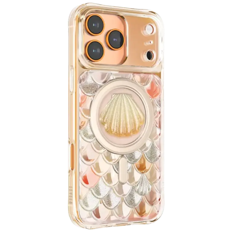 Levelo Pearl 3D Ocean Case for iPhone 17 Pro/Pro Max