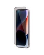 Levelo Privacy Black-Edition Silicone Edge Tempered Screen Protector For iPhone 14 / 13 / 12 (Pro / Pro Max)