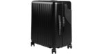 Levelo RoamRide 22" Travel Luggage With Child Seat - Metallic Black