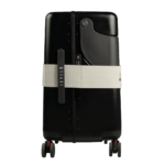 Levelo RoamRide 22" Travel Luggage With Child Seat - Metallic Black
