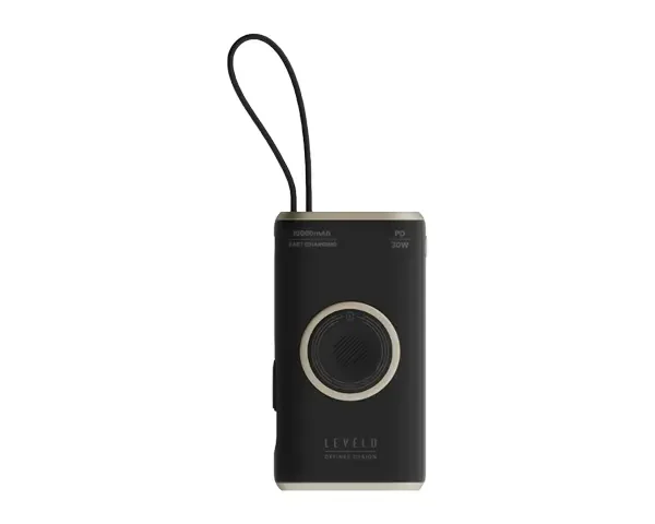 Levelo Roma 10000mAh Power Bank With Integrated Cable & Apple Watch Charger