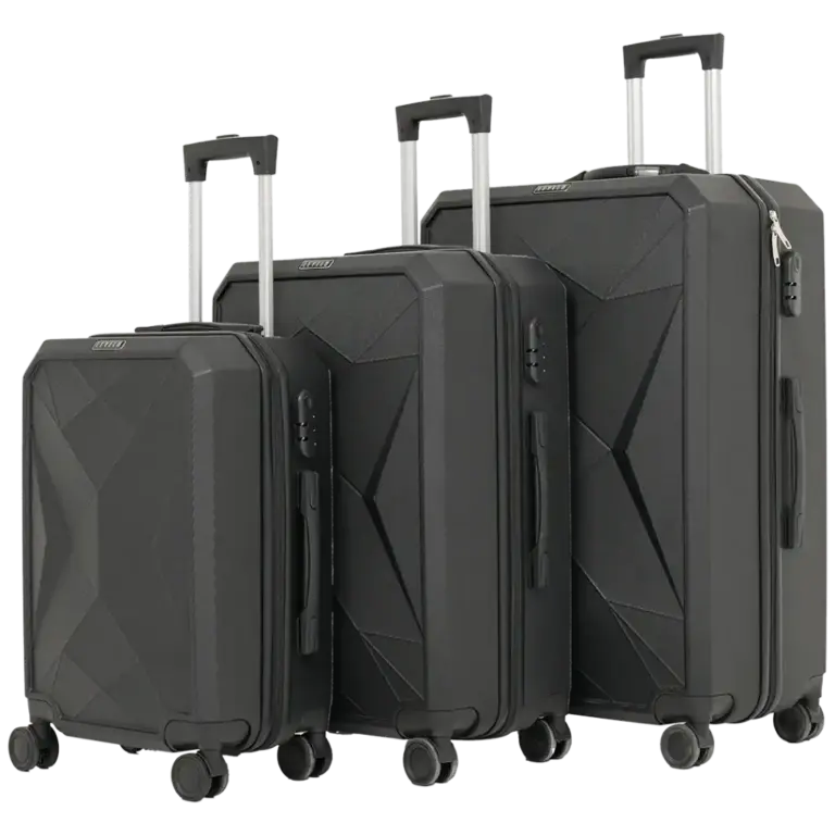 Levelo Romeo ABS Set of 3 Travel Luggage 20"/24"/28"