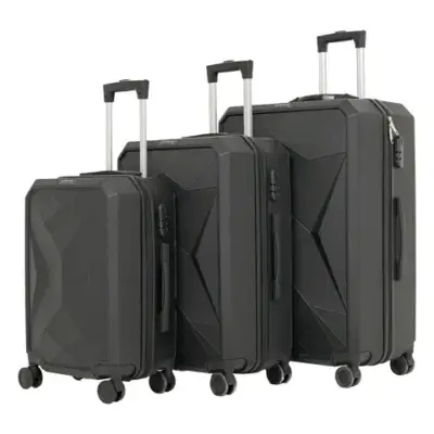 Levelo Romeo ABS Set of 3 Travel Luggage 20"/24"/28"