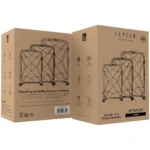 Levelo Romeo ABS Set of 3 Travel Luggage 20"/24"/28"