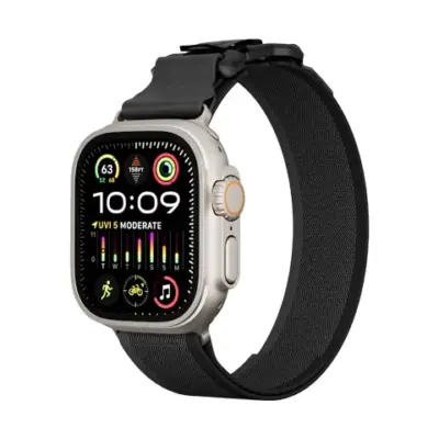 Gadget Pulse Kenya 55 Levelo Rove Nylon Watch Strap With Metal Buckle