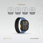 Levelo RoyalLink Silicone Watch Strap For Apple Watch 49MM
