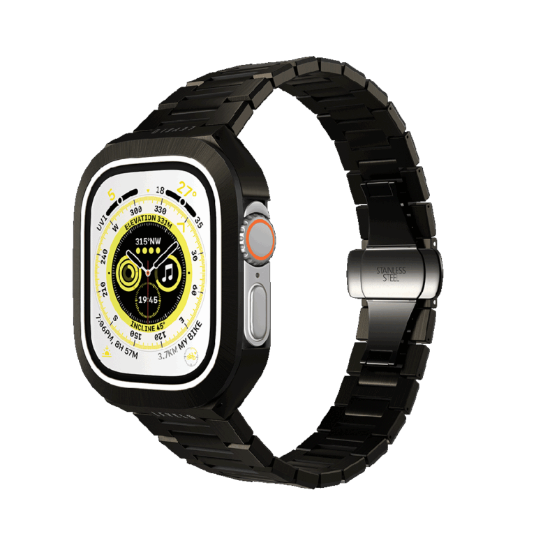 Levelo Royal Stainless Steel Apple Watch Band - 49mm