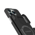 Levelo Sergei 1500D Aramid Fiber Case For iPhone 15 Pro / Pro Max