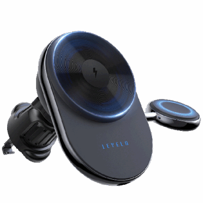 Levelo Siena 2 In 1 Wireless Car Charger