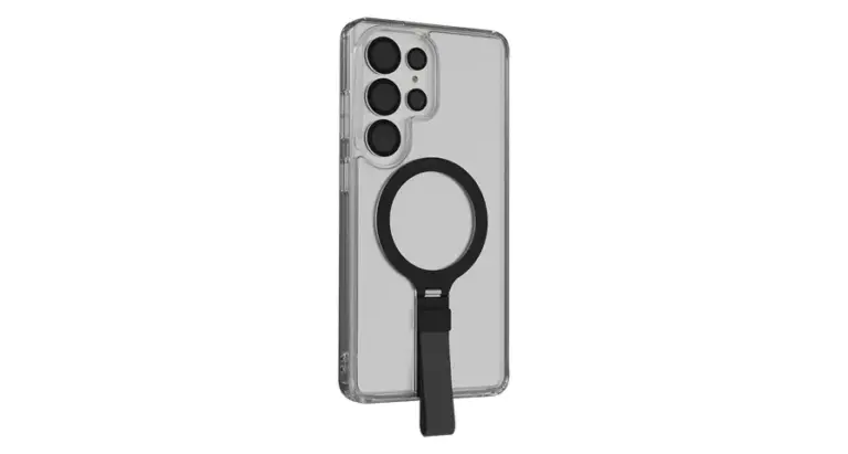 Levelo Spira MagSafe Clear Grip Case for S26 Ultra