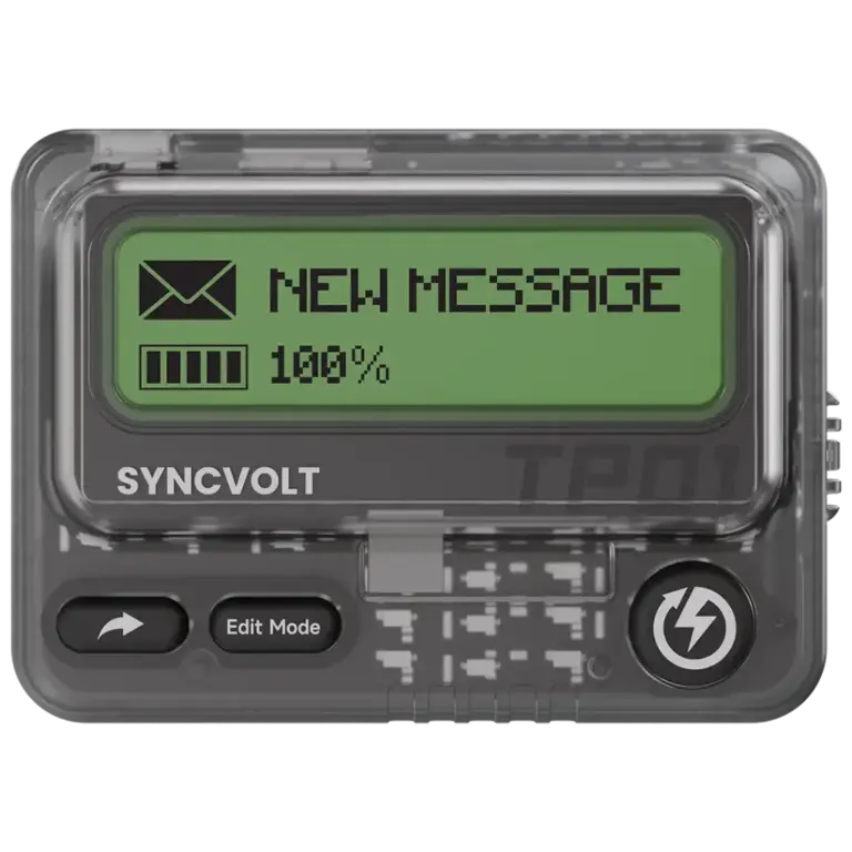 Levelo Syncvolt 10000mAh Chatting Power Bank - Translucent