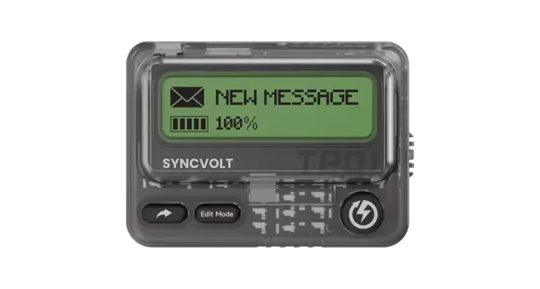 Levelo Syncvolt 10000mAh Chatting Power Bank - Translucent