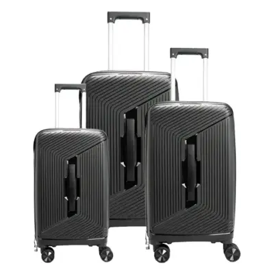 Levelo Tenax PP Unbreakable Set Of 3 Travel Luggage 21"/25"/29"