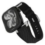 Levelo Toray Silicone & Leather Watch Strap