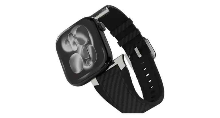 Levelo Toray Silicone & Leather Watch Strap