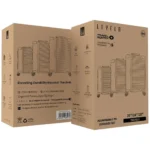 Levelo Travelo Aluminum & PC Luggage Set - Metallic Black