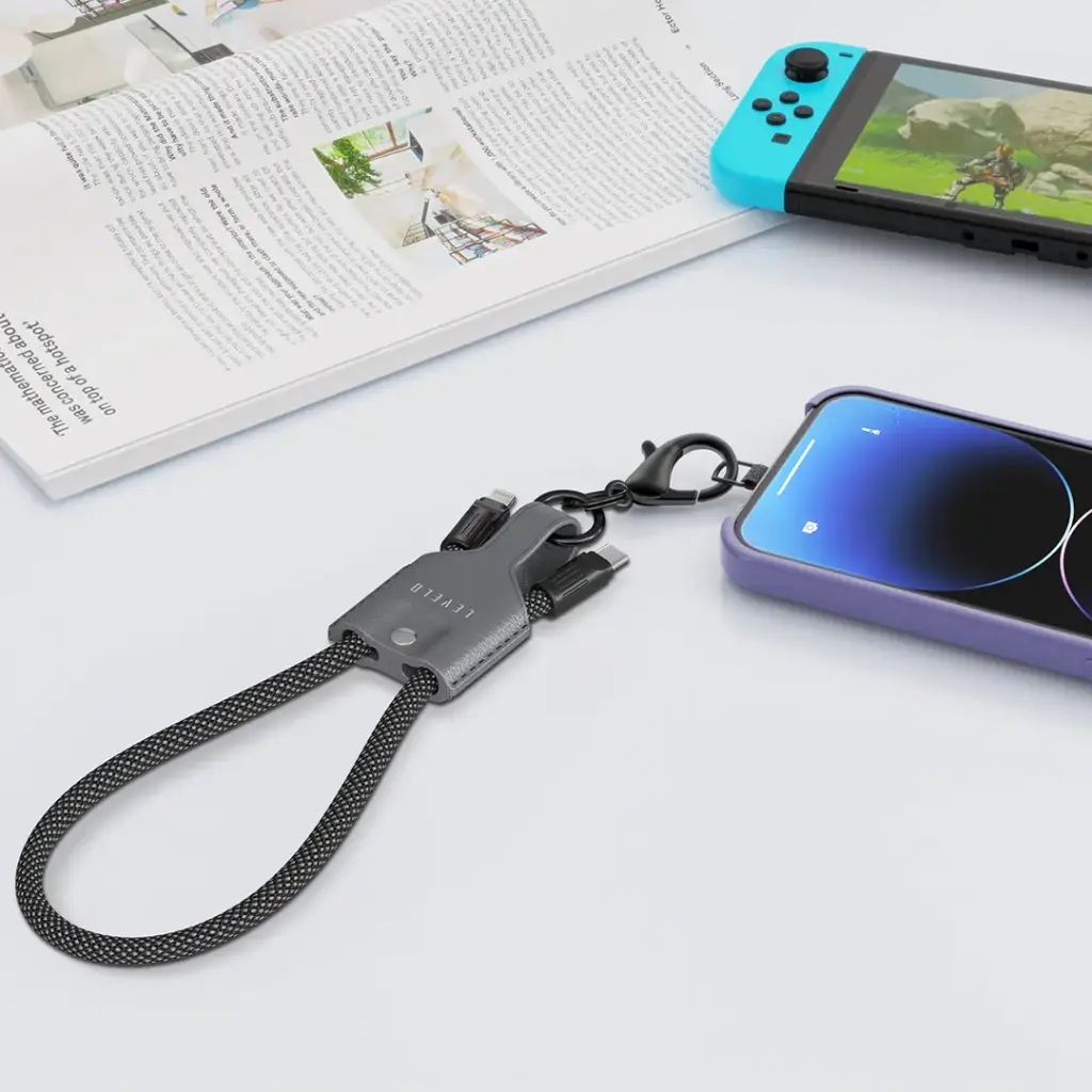 Levelo Tugo Type-C to Lightning 30W Lanyard Cable