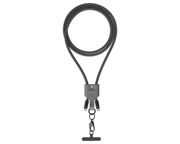 Levelo Tugo Type-C to Type-C 60W Lanyard Cable