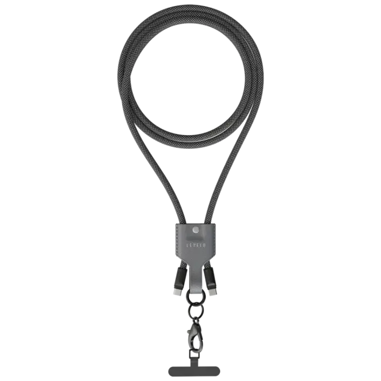 Levelo Tugo Type-C to Type-C 60W Lanyard Cable