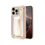 Levelo Venessa Diamond Design Case for iPhone 16 - Desert Sand