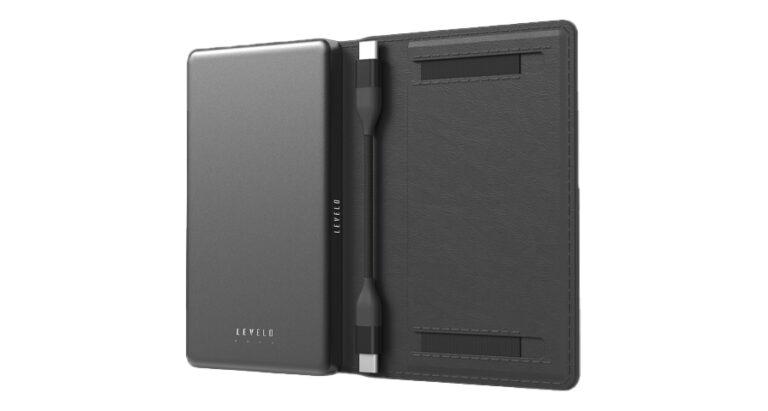 Levelo Vermont Portable 3 in 1 Wallet Power Bank