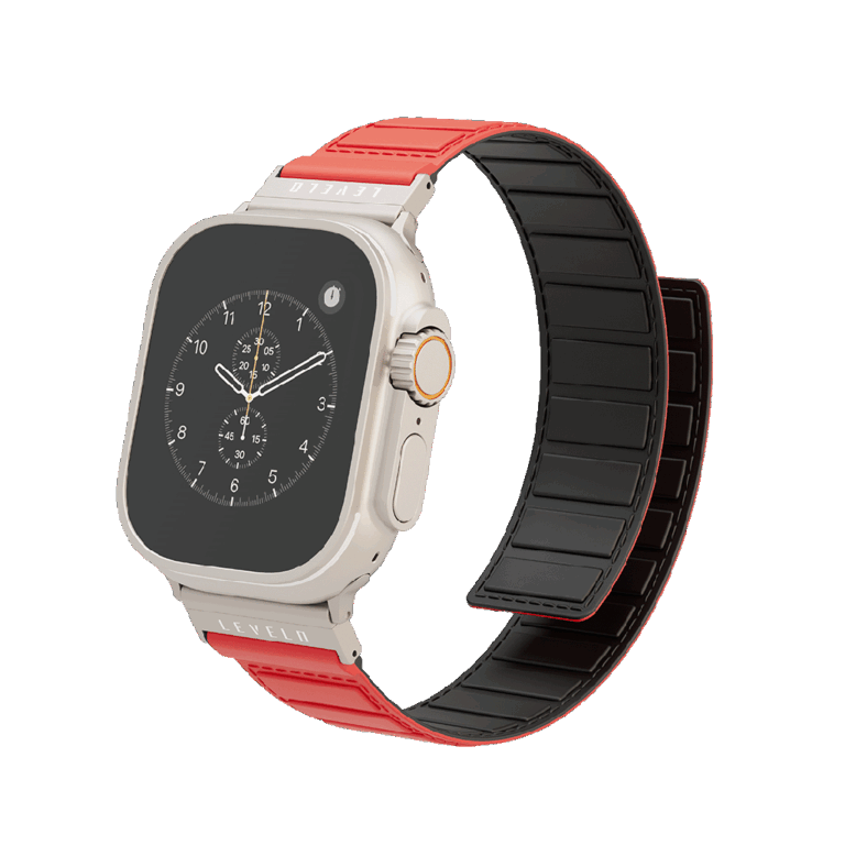 Levelo Vogue Magnetic Silicone Watch Strap