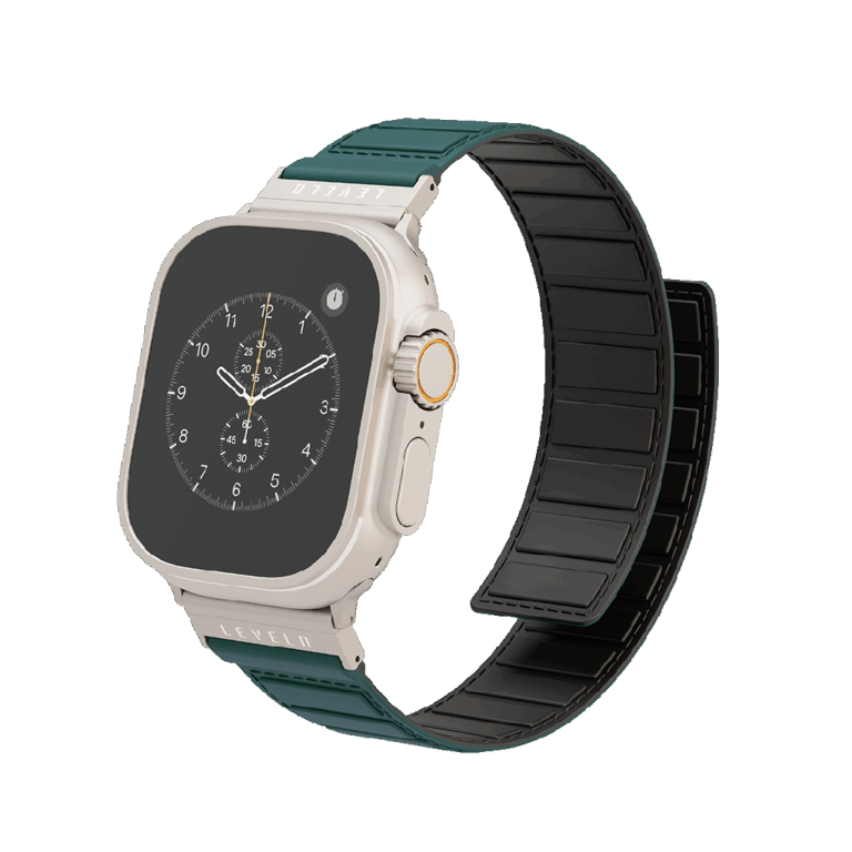 Levelo Vogue Magnetic Silicone Watch Strap