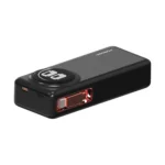 Porodo 10000mAh Animated Display Power Bank 68Cm Retractable Type-C