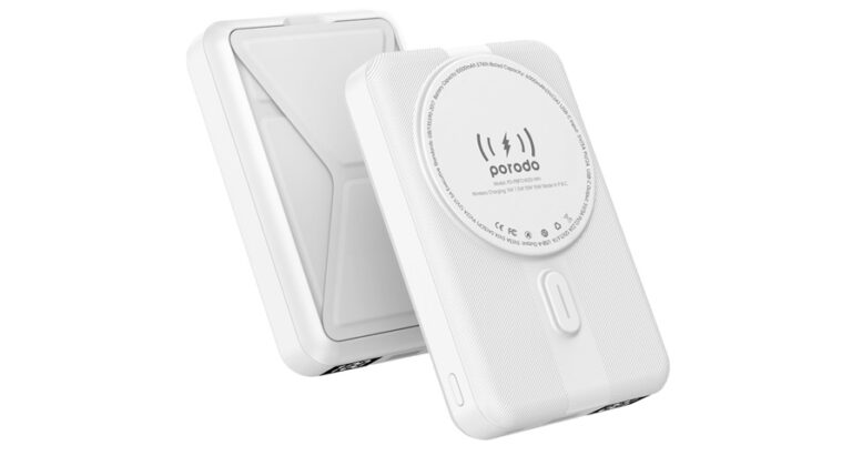 Porodo 10000mAh Digital MagSafe Power & Stand