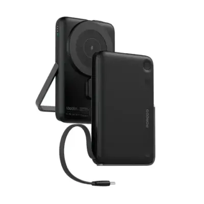 Porodo 10000mAh Power Bank Built-In Type-C & Stand