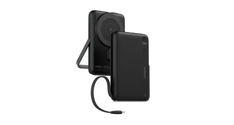 Porodo 10000mAh Power Bank Built-In Type-C & Stand