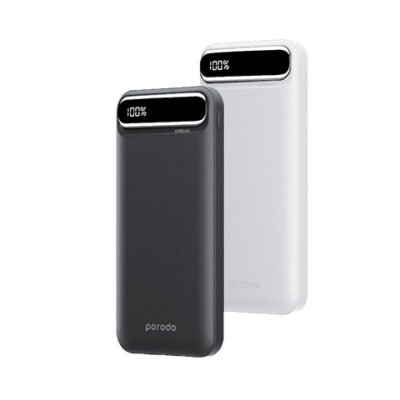 Porodo 10000mAh Power Bank with Digital Display