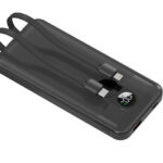 Porodo 10000mAh Powerbank Integrated Cable