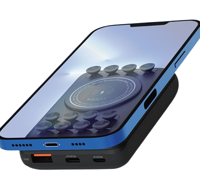 Porodo 10000mAh Suction Power Bank With Type-C PD Input & Output