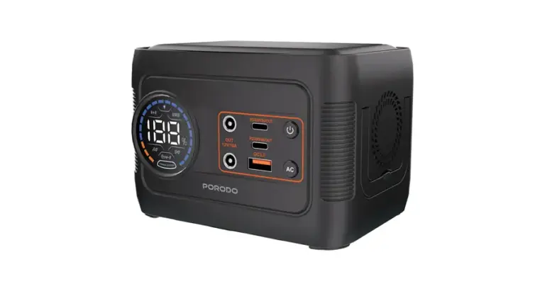 Porodo 150W Forcebase Portable Power Station - Gray/Black