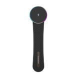 Porodo 15W Magnetic Wireless Car Mount with Dual Port Car Charger & C-C Cable 1M- Black
