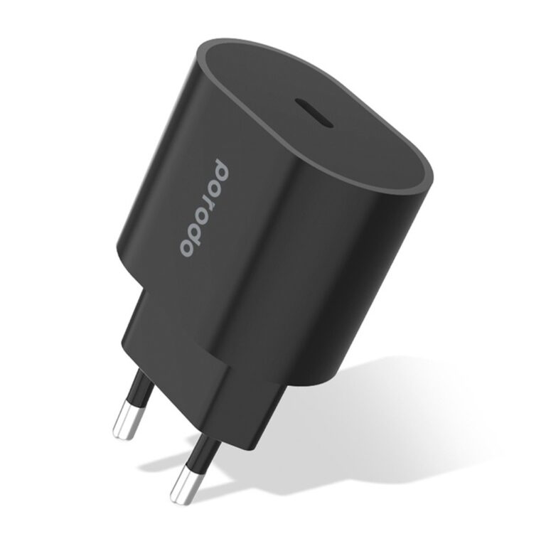 Porodo 20W Single C Port PD Charger EU
