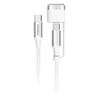 Porodo 2-in-1 Cable MagSafe 3 Charging Cable with USB-C to USB-C